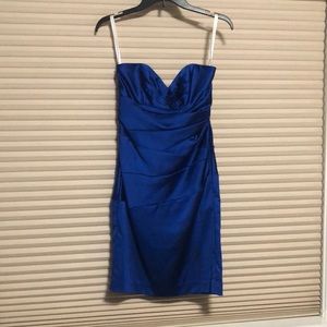 David’s Bridal Royal Blue Prom/Homecoming dress size 4